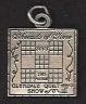 custom pewter charm - Glendale Quilt Show