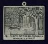 custom pewter ornament - All Saints Catholic Academy - Naperville IL
