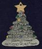 custom pewter ornament - Christmas Tree - Shades of Green on Walt Disney World series 