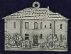 custom pewter ornament - Tillamook Pioneer Museum Tillamook, OR. - front view