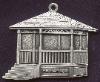 custom pewter ornament - gazebo - Pass Christian, MS  Chamber of Commerce series